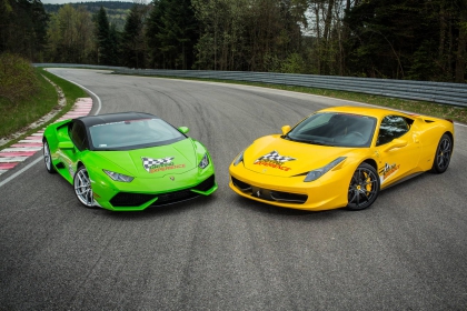 Pojedynek Lamborghini Huracan vs. Ferrari 458 Italia