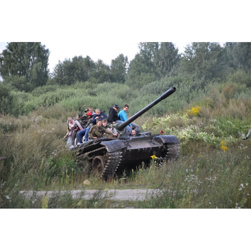 Jazda Czołgiem T-55A - Mrągowo