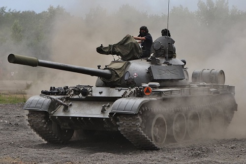 Jazda Czołgiem T-55 Merida - Warszawa